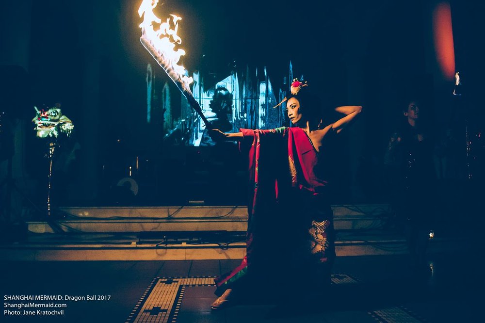 Masae Cathy Satouchi, Japanese ritual fire performance.