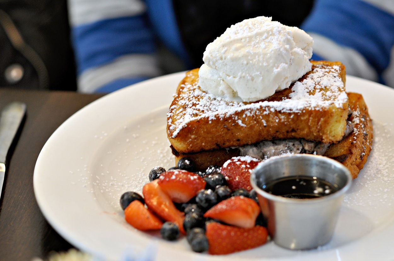 Stuffed French Toast.  Photo by   Rich L. Wang