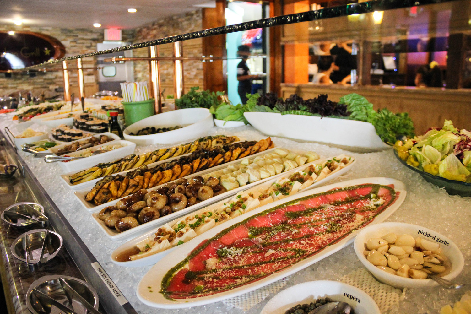 Buffet at Brazilian Grill