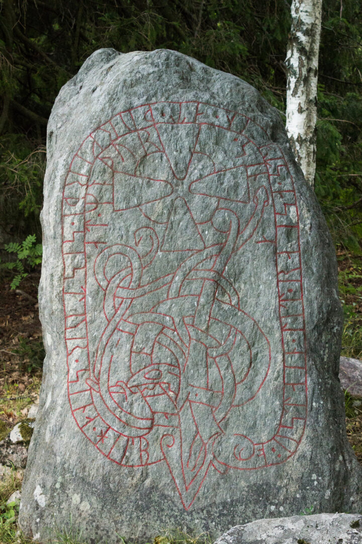 The design on the rune stone is over 1000 years old