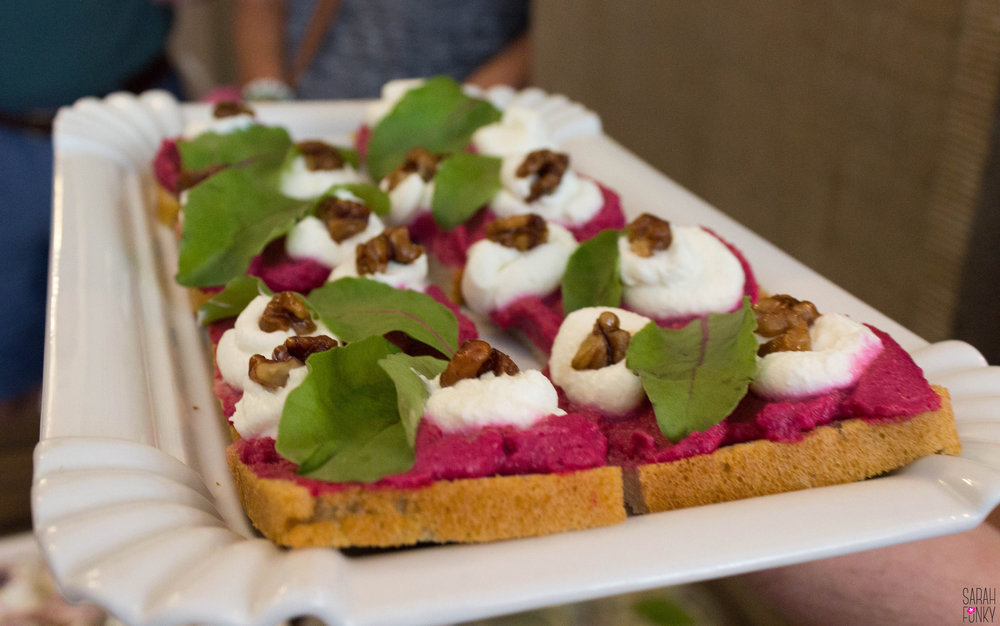 Chlebikcy (open-faced sandwiches) with a gourmet twist
