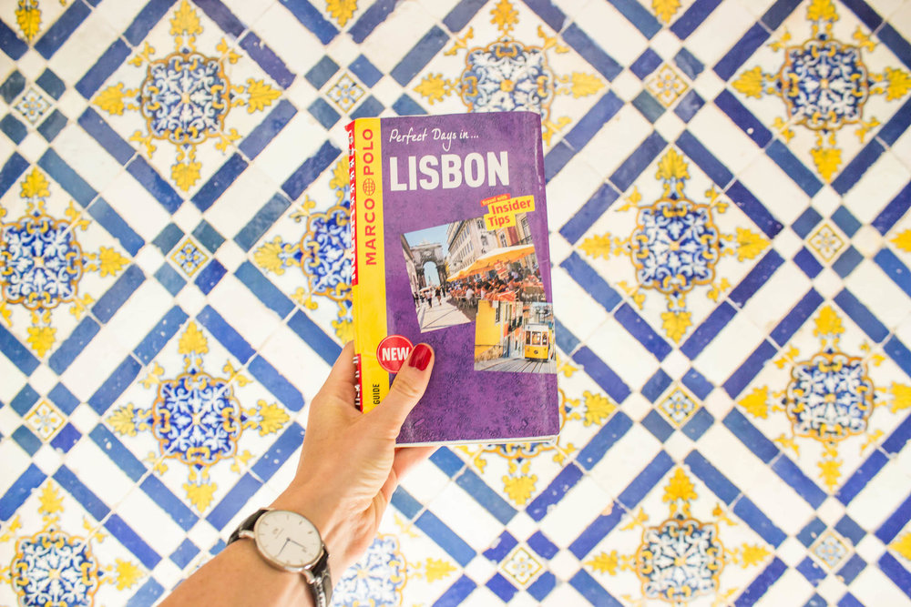 My Marco Polo Lisbon guidebook