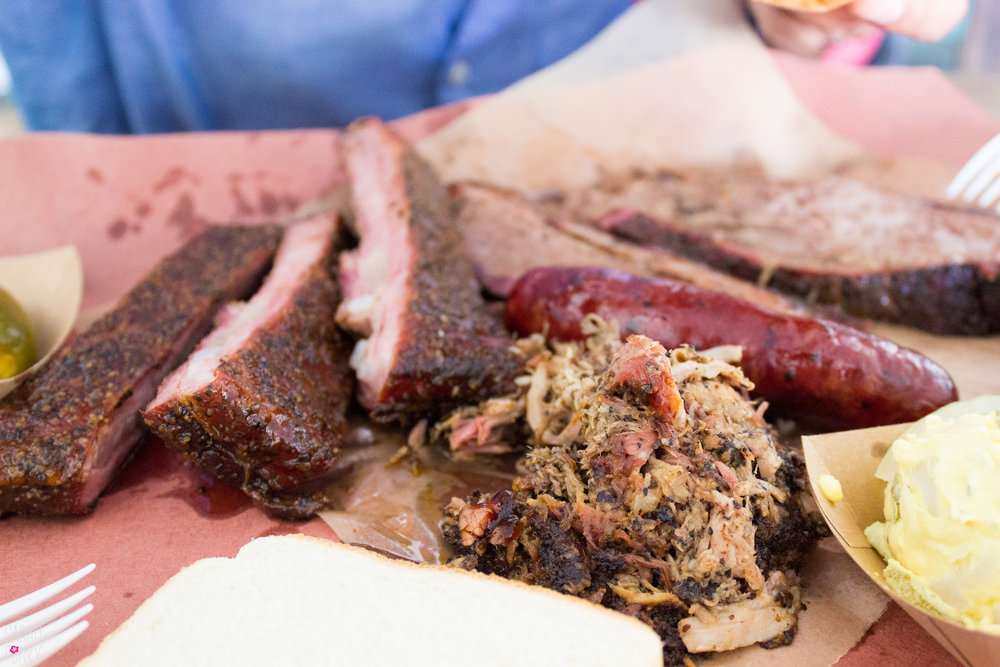 A little bit of everything at Franklin's BBQ