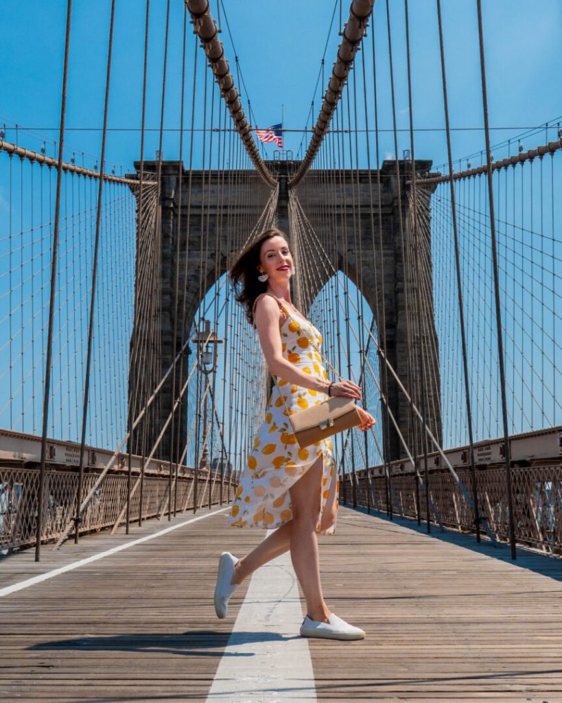 Brooklyn Bridge sunny day sarah funk