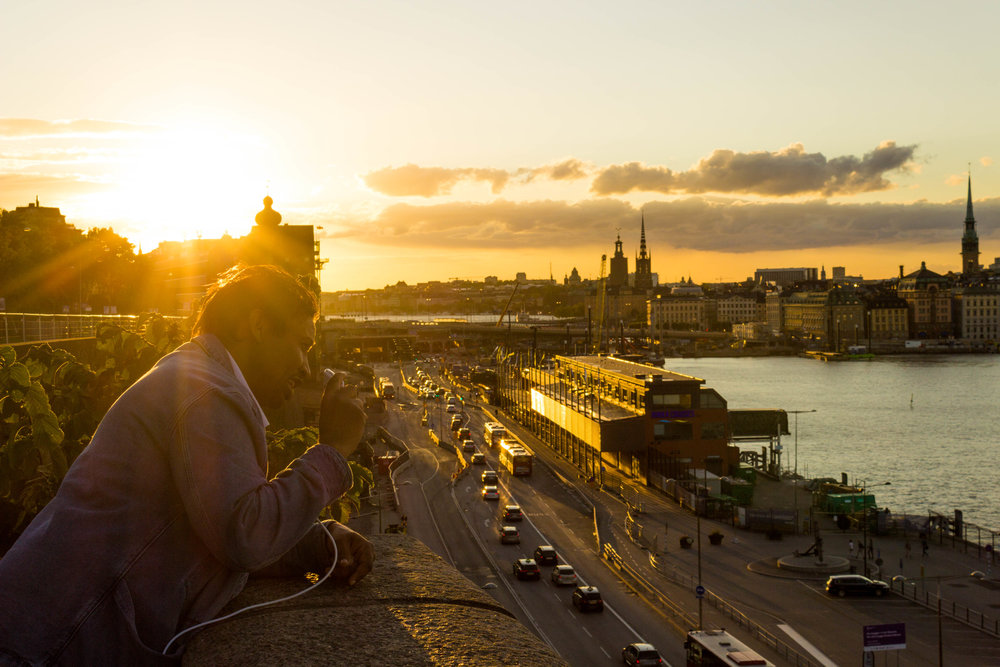 The sun sets in Stockholm as late as 10:30pm in summer