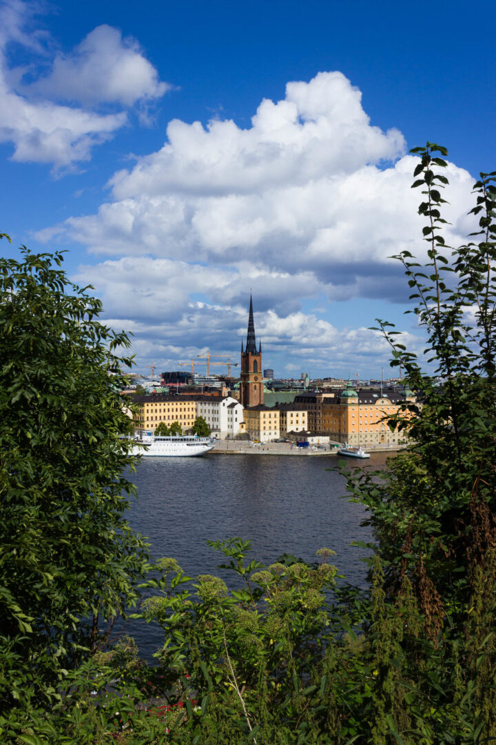 Stockholm City from Sodermalm (old town)