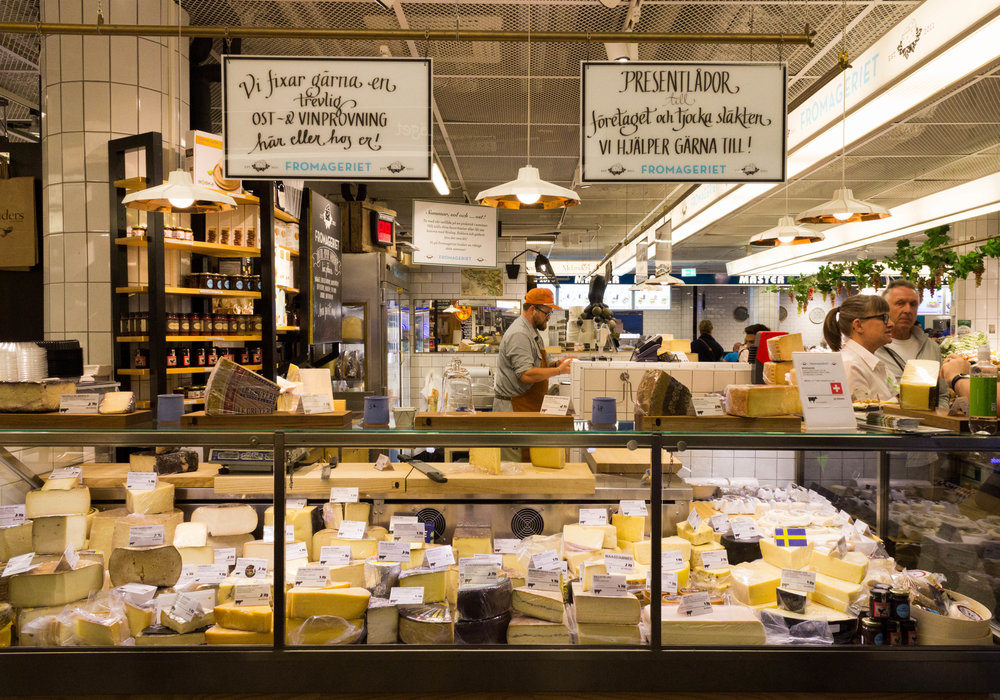 Fromageriet, a store selling Nordic cheeses