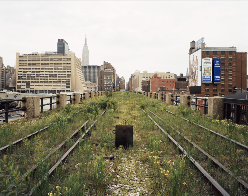 The High Line in 2001