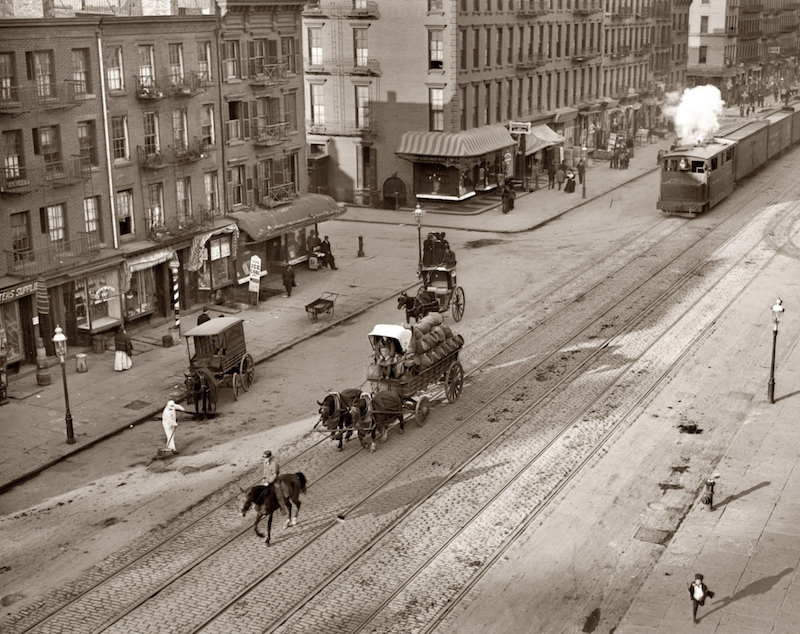 The High Line in the early 1900s.