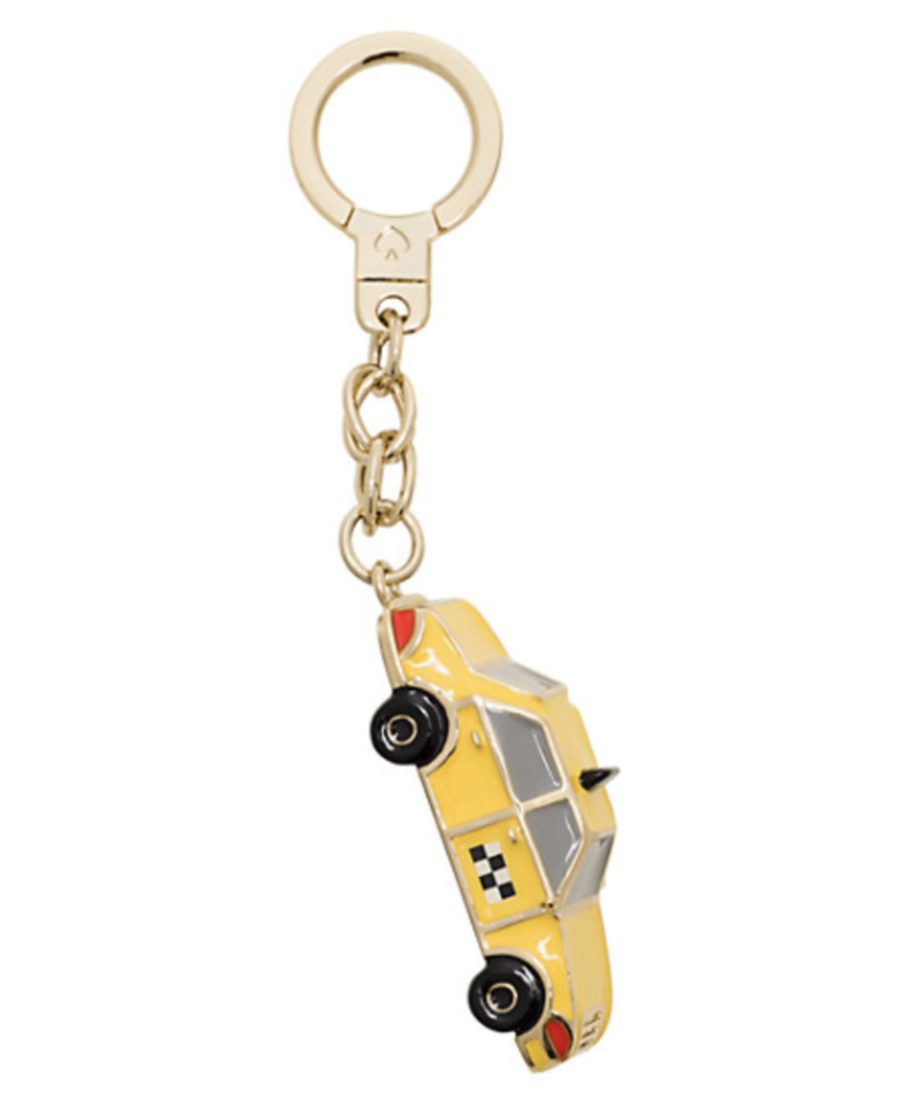 Kate Spade Taxi Keychain gift