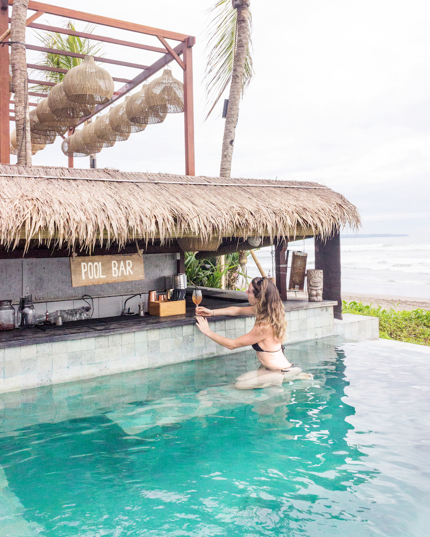 The Lawn Pool Bar in Canggu, Bali