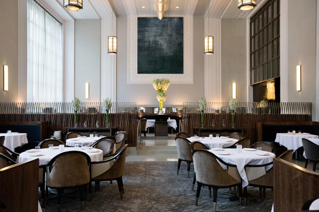 Dining room of Eleven Madison Park