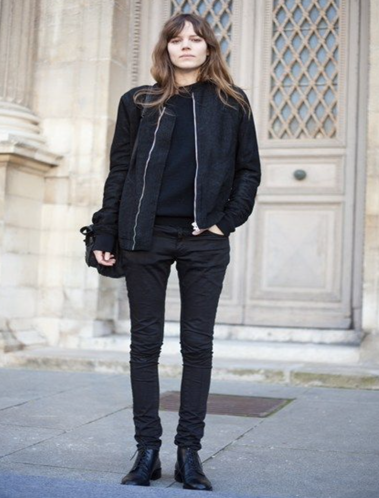 How to Style a Leather Jacket Like a New Yorker - Sarah Funky