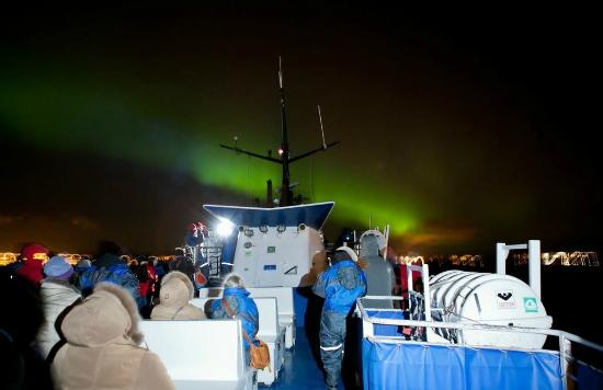 Northern Lights boat tour