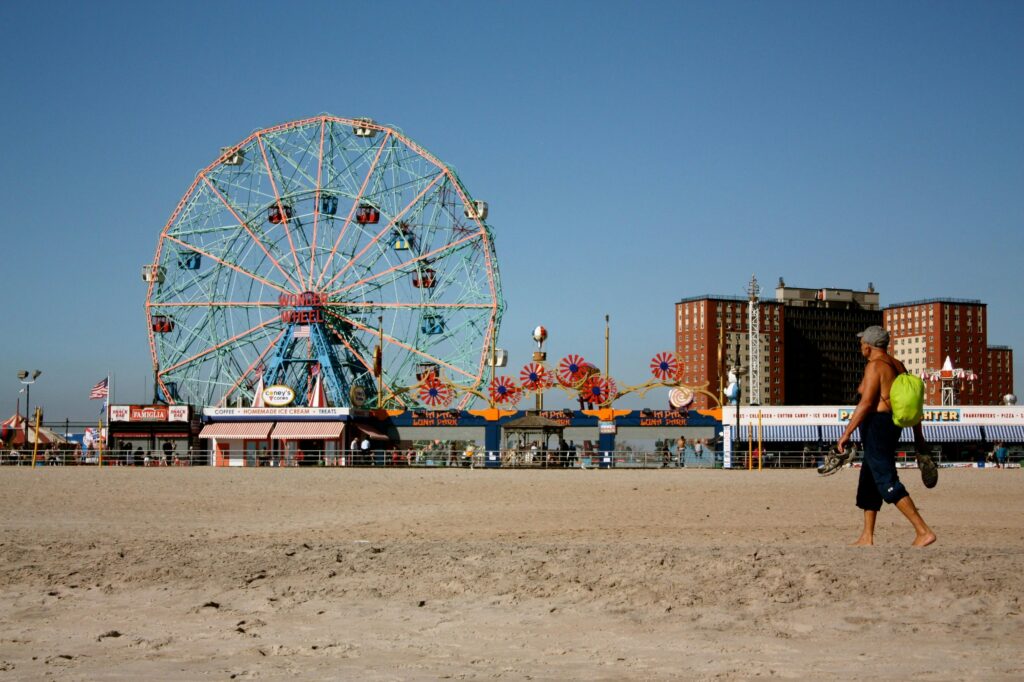 Coney Island Beach, Brooklyn, NY